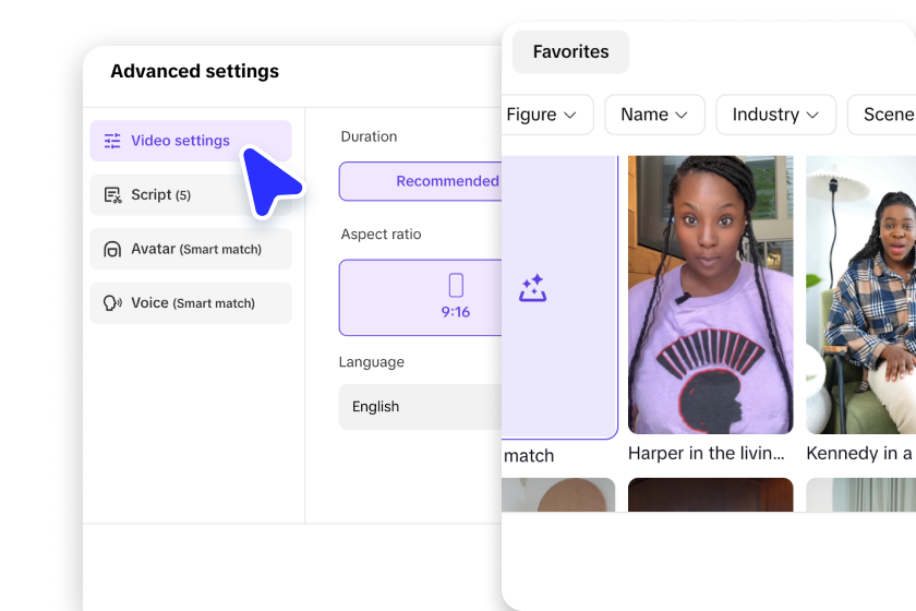 Video ayarlarını özelleştir